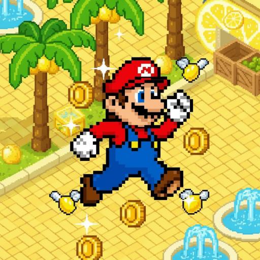 Mario Drop Lab illustration