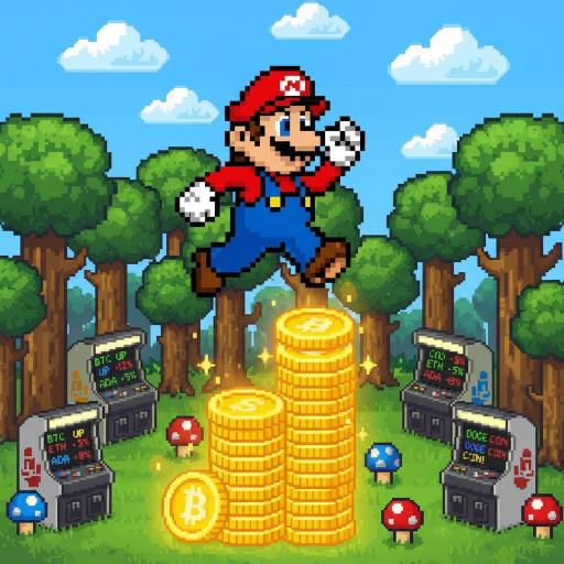 Mario Drop Lab illustration