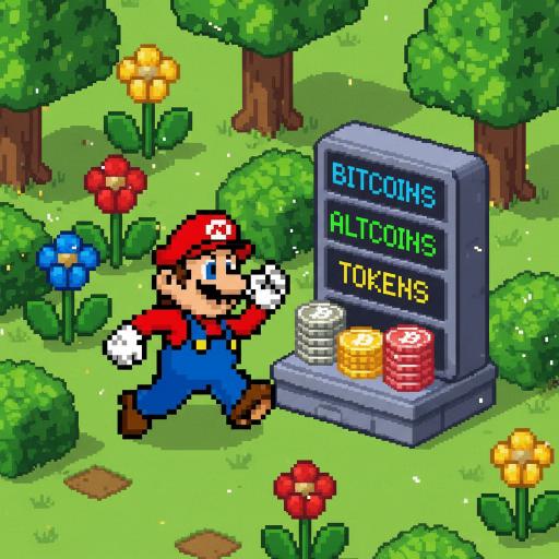 Mario Drop Lab illustration