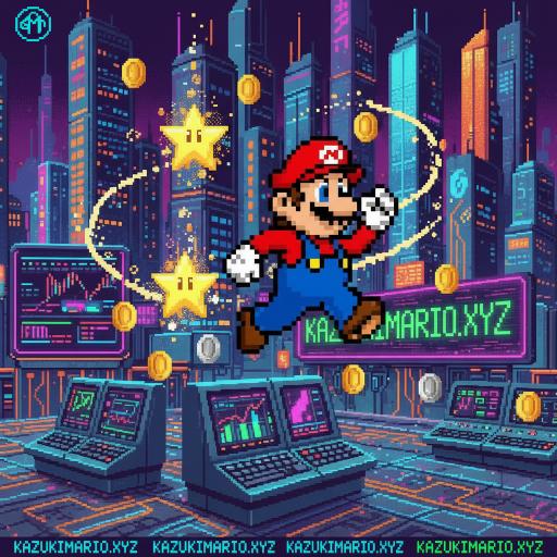 Mario Drop Lab illustration