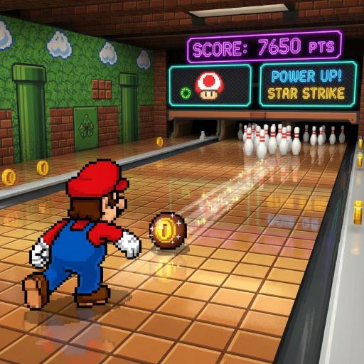 Mario Drop Lab illustration