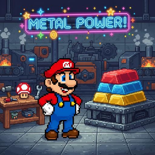 Mario Drop Lab illustration