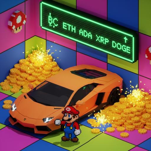 Mario Drop Lab illustration