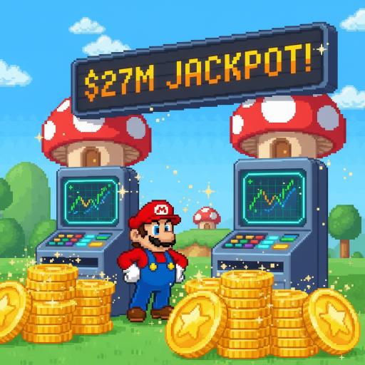 Mario Drop Lab illustration