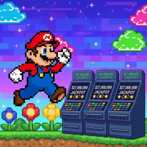 Mario Drop Lab illustration