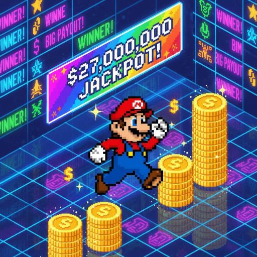 Mario Drop Lab illustration
