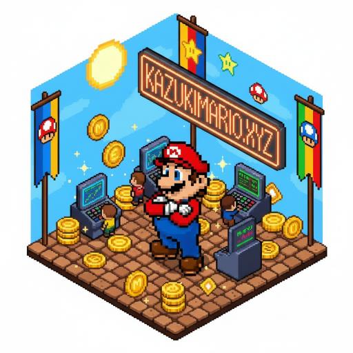 Mario Drop Lab illustration