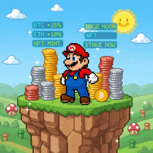Mario Drop Lab illustration