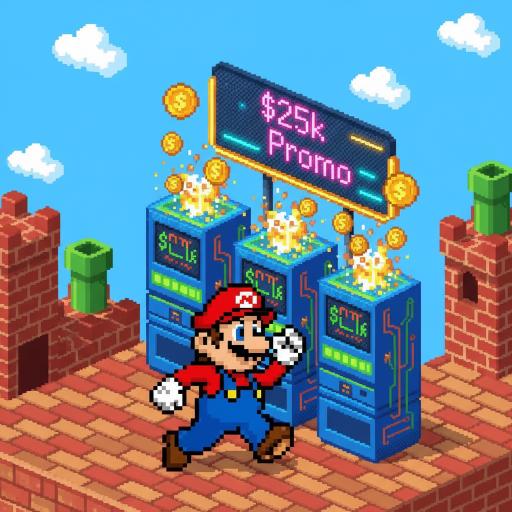 Mario Drop Lab illustration