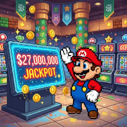 Mario Drop Lab illustration