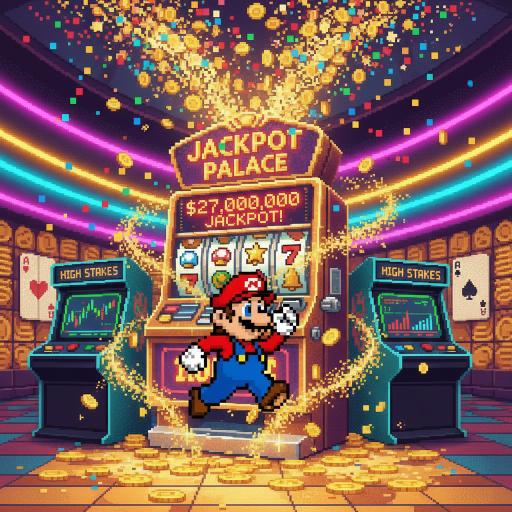 Mario Drop Lab illustration