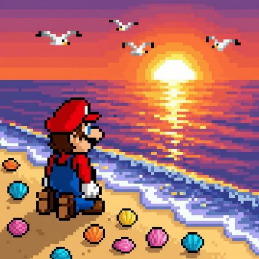 Mario Drop Lab illustration