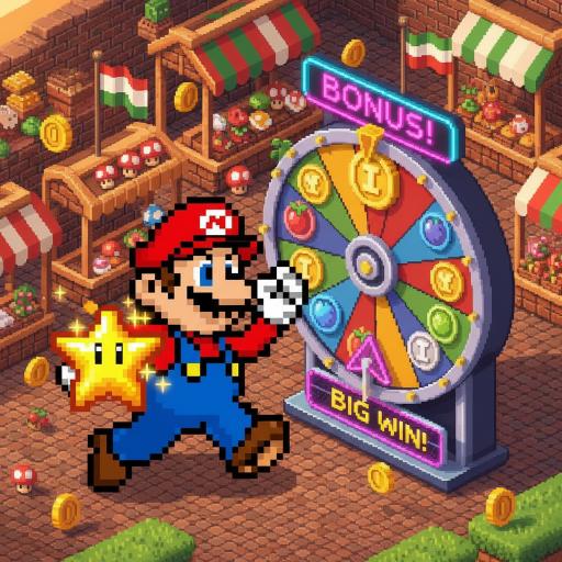 Mario Drop Lab illustration